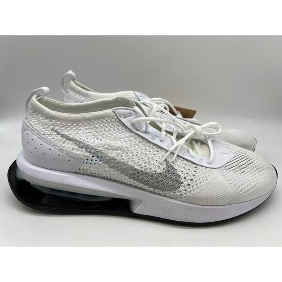 Nike Air Max Flyknit Racer NN Pure Platinum White FJ4002-100 Men's Size 10 - Picture 1 of 12